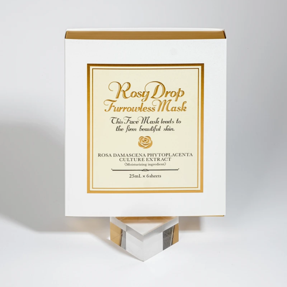 ROSY DROP Furrowless Mask 6шт – Зволожуюча маска для обличчя проти зморшок - фото №4